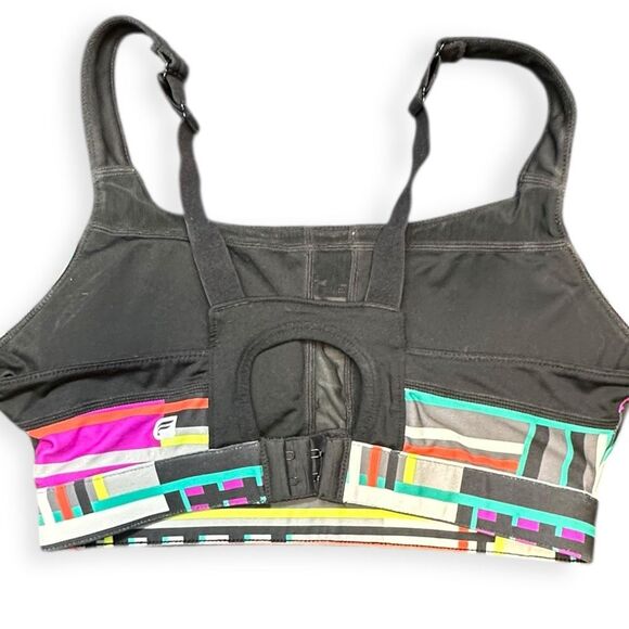 FABLETICS Women’s Multicolor Black Sintra High Support Sports Bra Size M - Picture 3 of 5
